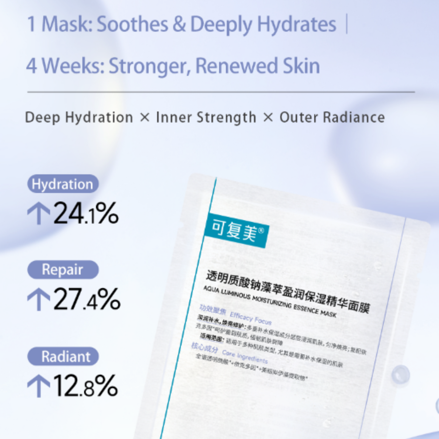 Recombinant Collagen Renewing Soothing Essence Mask
